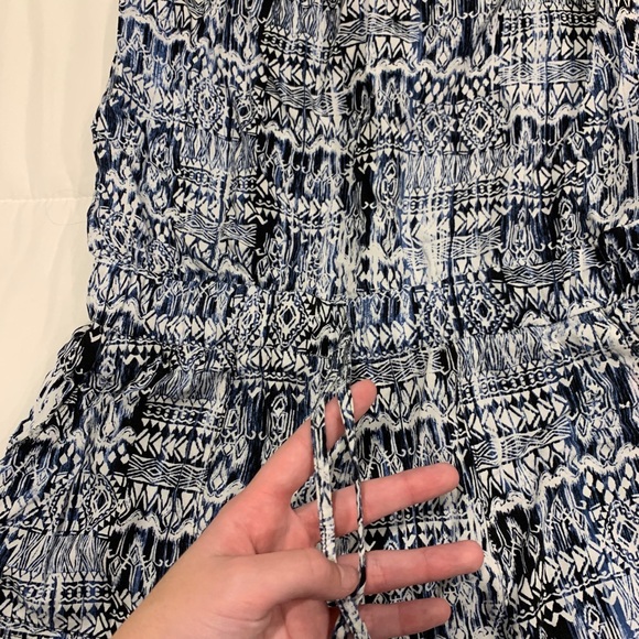 Strapless Drawstring Romper - Picture 2 of 3